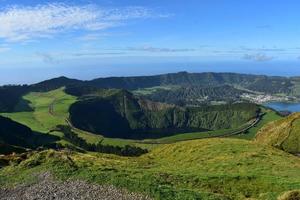 Scenic Sete Cidades Caldeira on Sao Miguel photo