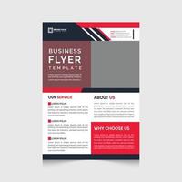 Creative business flyer template Design in vector