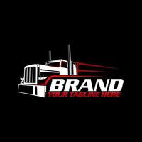 trucking logo - truck trailer logo vector