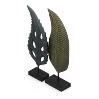 renderizado aislado 3d de estatua isométrica png