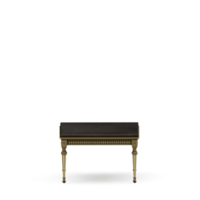 Isometric Table set front 3D render png