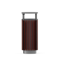 botes de basura isométricos 3d render png