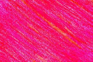 fondo de textura de pintura de crayón rojo foto