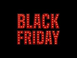 Black Friday Sale  Background vector