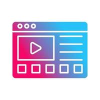 Online Tutorials Vector Icon