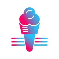 icono de vector de helado