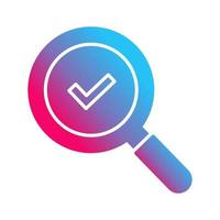 Magnifying Glass Vector Icon