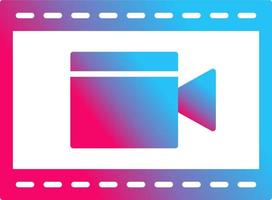 Unique Video and Animation Vector Icon