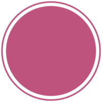 roze ronde achtergrond voor tekst. creëren berichten, verhalen, krantenkoppen, hoogtepunten. transparant PNG clip art