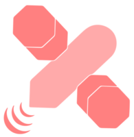 rosado satélite icono png