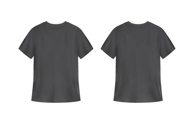 Gray T Shirt Template Vector Art, Icons, and Graphics for Free Download