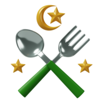 iftar 3d Symbol Illustration png