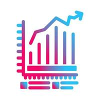 Bar Chart Vector Icon