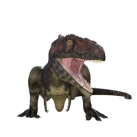mapusaurus dinosaurio aislado 3d hacer png