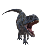 majungasaurus dinosaure isolé 3d rendre png