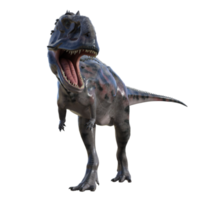Majungasaurus dinosaur isolated 3d render png