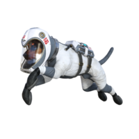 3d Cool dog isolated 3d render png