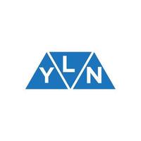 Lyn resumen inicial logo diseño en blanco antecedentes. Lyn creativo iniciales letra logo concepto. vector