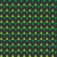 Triangle shape repeating pattern vector background. Interior design, walls, background, pattern design, canvas, green, dark green, dark.