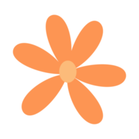 gemakkelijk oranje bloem png