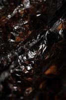 Red and silver aluminum foliage close up abstract background modern big size high quality print photo