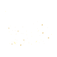 resumen Brillantina estrellas png