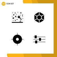 Set of Modern UI Icons Symbols Signs for marriage location reception crypto design Editable Vector Design Elements