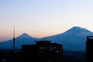 Views of Mount Ararat from Yerevan, Ararat Armenia mountain photo