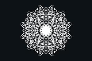 Mandala background Design free vector
