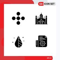 Stock Vector Icon Pack of Line Signs and Symbols for central design share dhaka tool Editable Vector Design Elements