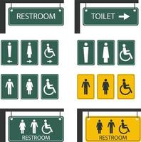 toilet sign vector