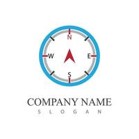 Compass Logo Template vector icon illustration design