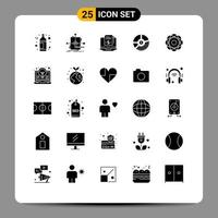 25 Creative Icons Modern Signs and Symbols of seo business subscription bar chart Editable Vector Design Elements