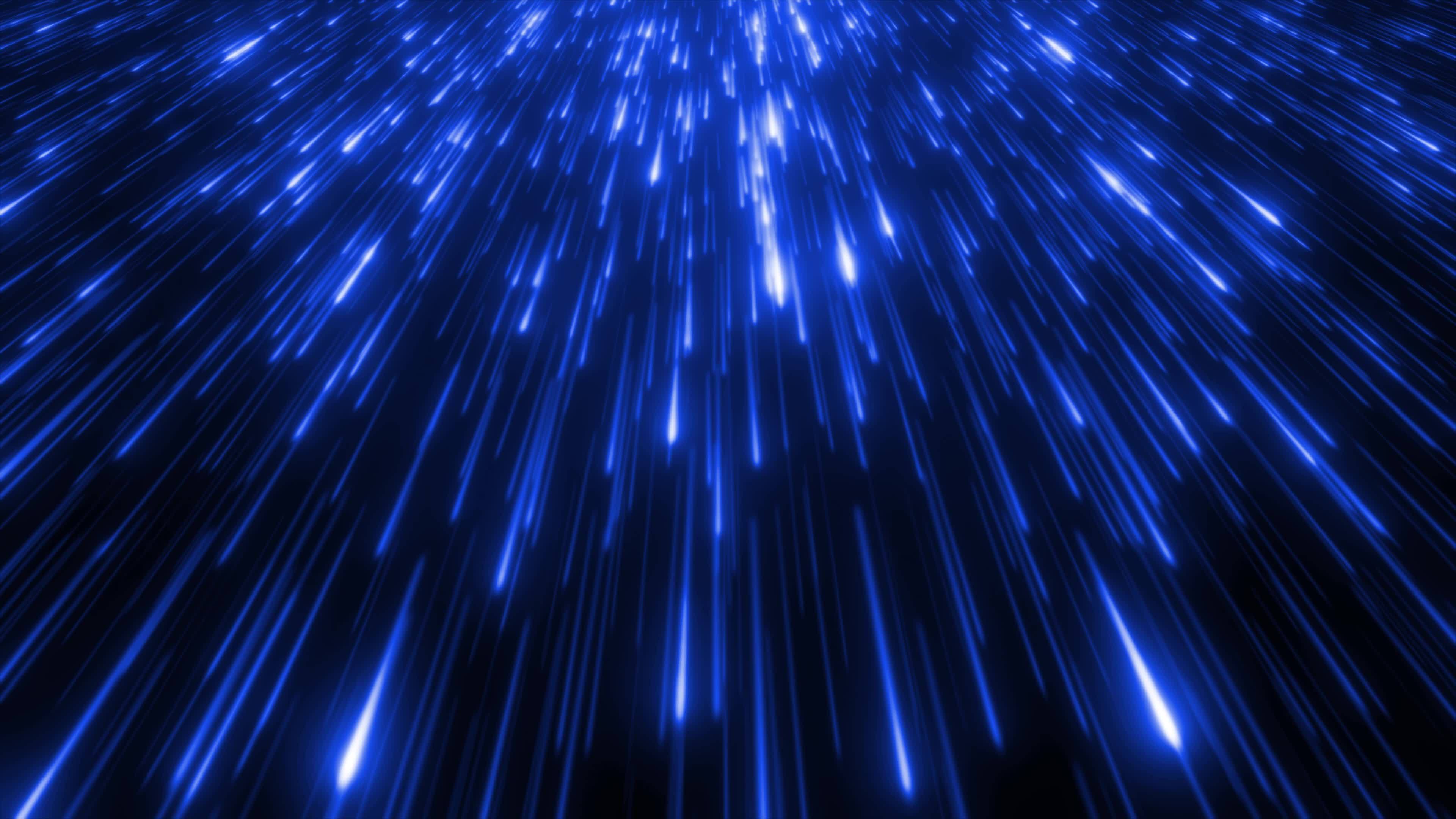 Particle Glowing Line Falling Like Digital Data Glow Background. Big ...