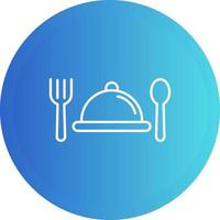 icono de vector de catering