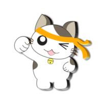 gatto cartone animato illustrazione png