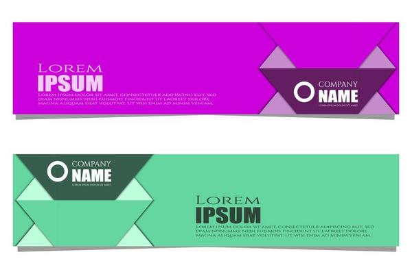 banner simple design