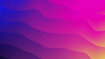 Creative design of 3d background with Neon Colors and Liquid gradients. Neon colors and vibrant gradients animate a seamless. Abstract colorful wave backdrop seamless. video