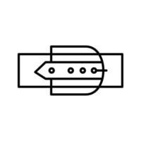 Belt Vector Icon