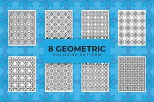patrón de diseños geométricos fáciles vector