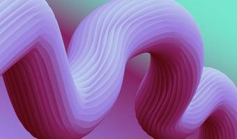 Abstract fluid wave. Modern poster with gradient 3d flow shape. Innovation background design for landing page. photo