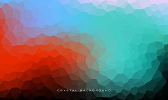 Gradient crystal background with green color domination. Can be used for banner, poster, brochure, web page, cover, and other. Eps10 Vector design