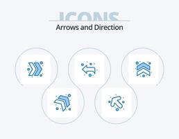 Arrow Blue Icon Pack 5 Icon Design. . direction. right. up. arrow vector