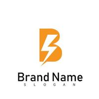 b logo abstract design creative vector