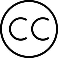 Closed Captioning Vector Icon Design