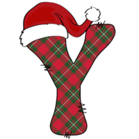 Natale alfabeto design png