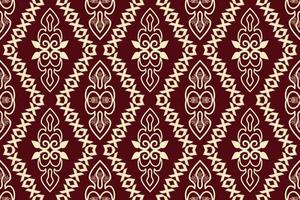 Geometric ethnic oriental traditional art pattern.Figure tribal embroidery style.Design for ethnic background,wallpaper,clothing,wrapping,fabric,element,sarong,vector illustration. vector