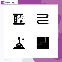 Universal Solid Glyph Signs Symbols of appliances deep search maker towel good Editable Vector Design Elements