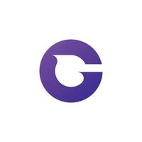 Letter G logo vector template element