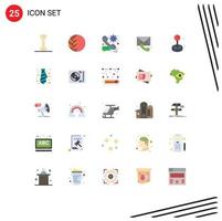 25 Creative Icons Modern Signs and Symbols of message chat skin protection medical setting Editable Vector Design Elements